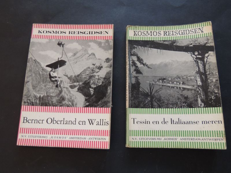  - Kosmos reisgidsen;  Beieren - Harz en Sauerland - Napels Pompeï en Capri - Denemarken - Noord Zwitserland en het Tödi gebied - Florence - Zweden - Tessin - Berner Oberland.