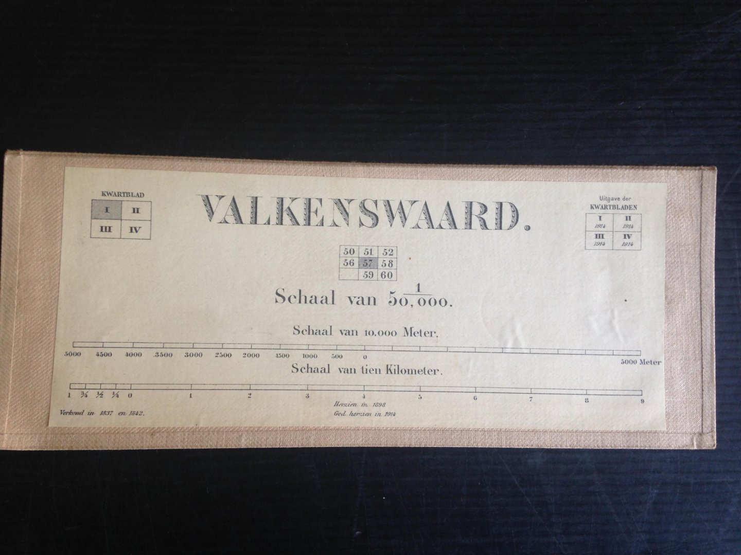  - Kaart Valkenswaard, Blad 57 kwart 1