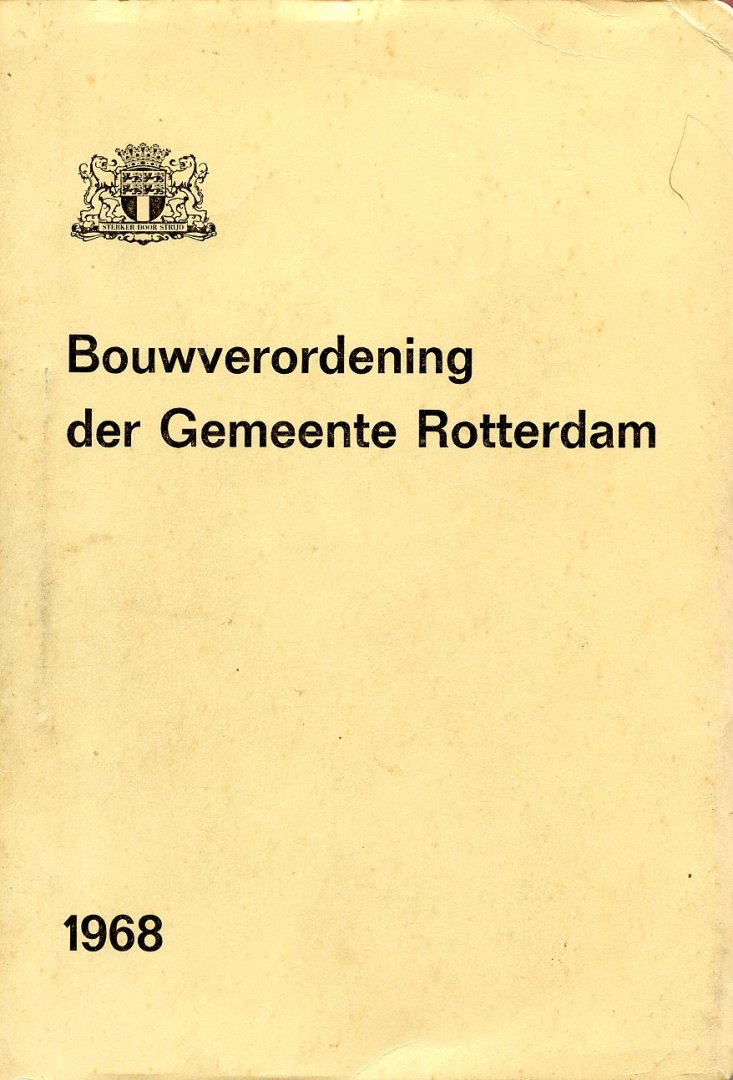  - Bouwverordening der gemeente Rotterdam 1968 nr.75