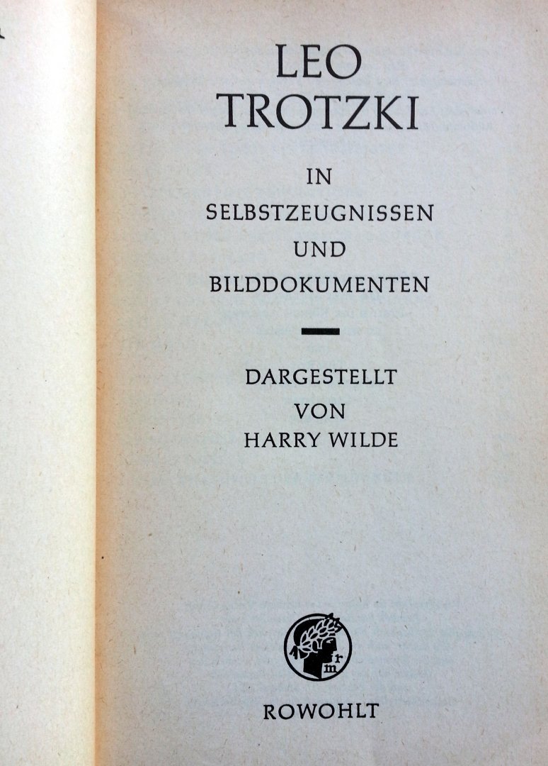 Wilde, Harry - Trotzki (DUITSTALIG)