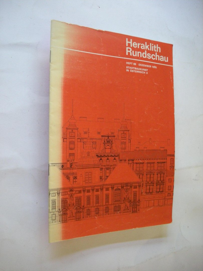 Koepf, Hans - Stadtbaukunst in Osterreich II - Heraklithrundschau Heft 89