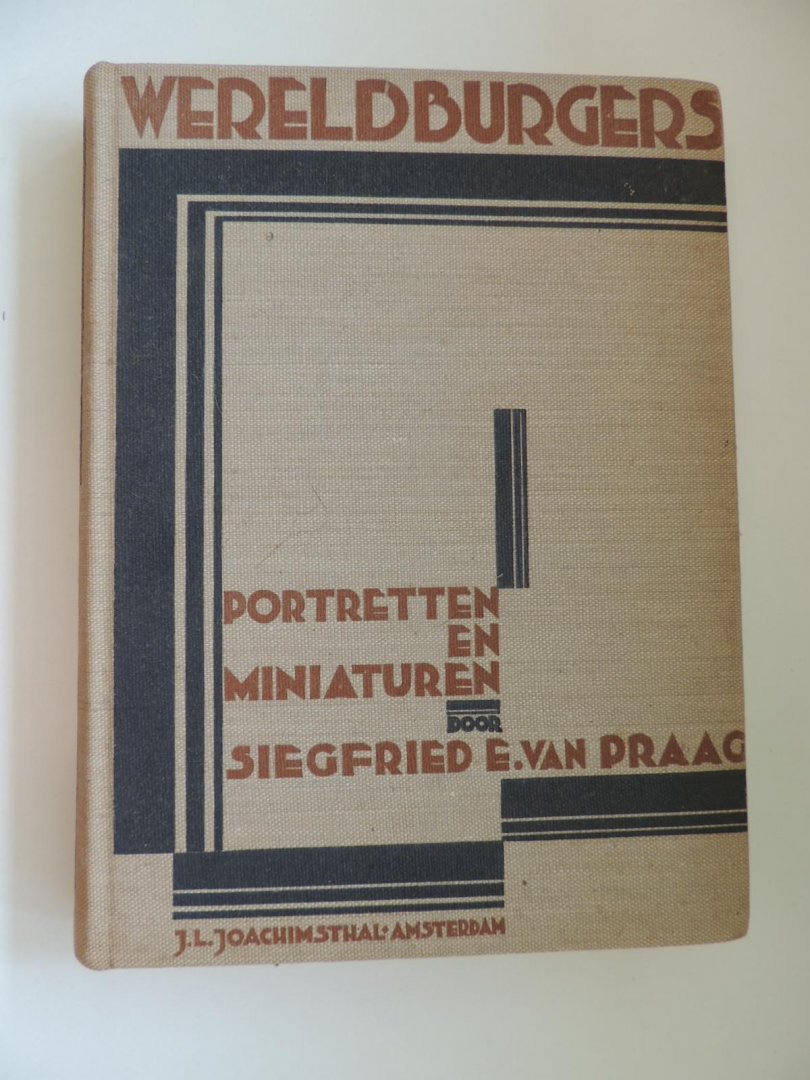 Praag, Siegfried E. van - Wereldburgers. Portretten en miniaturen