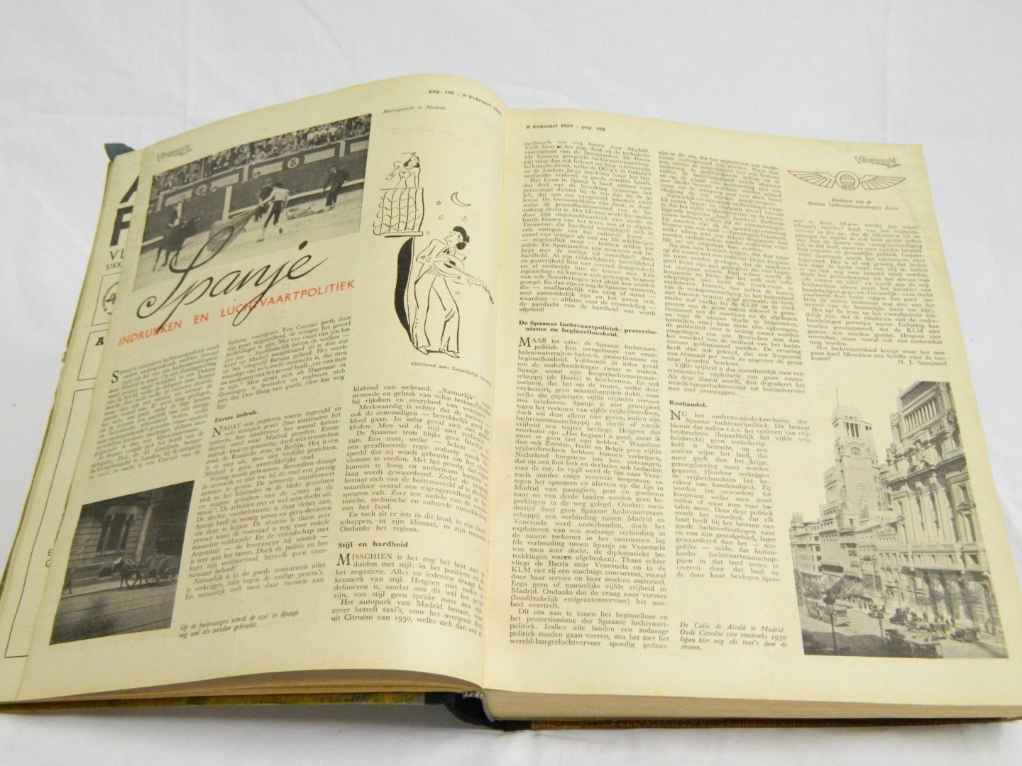 Diversen - Vliegwereld 1950 Tijdschriften gebonden  in HC