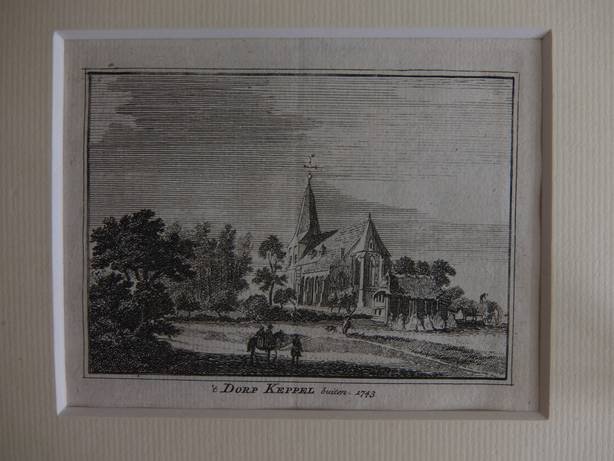 Keppel. - 't Dorp Keppel buiten, 1743.
