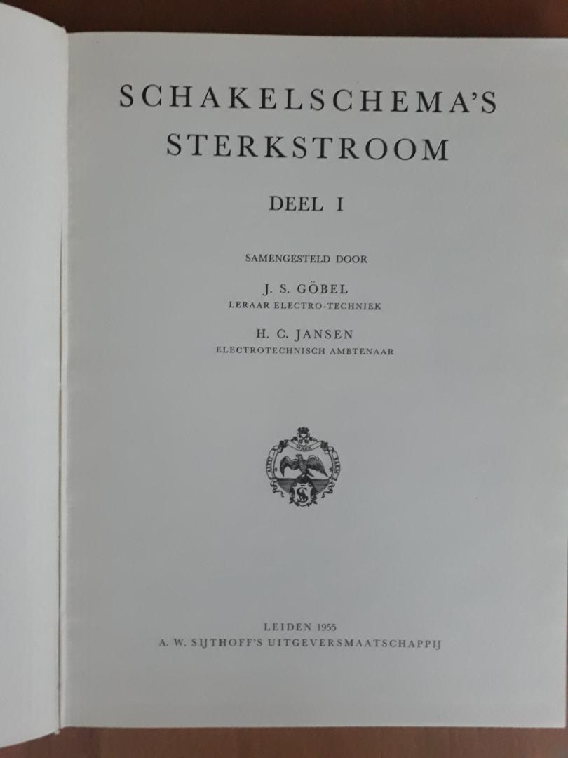 Göbel, J.S.,Jansen,H.C - Schakelschema's sterkstroom deel I