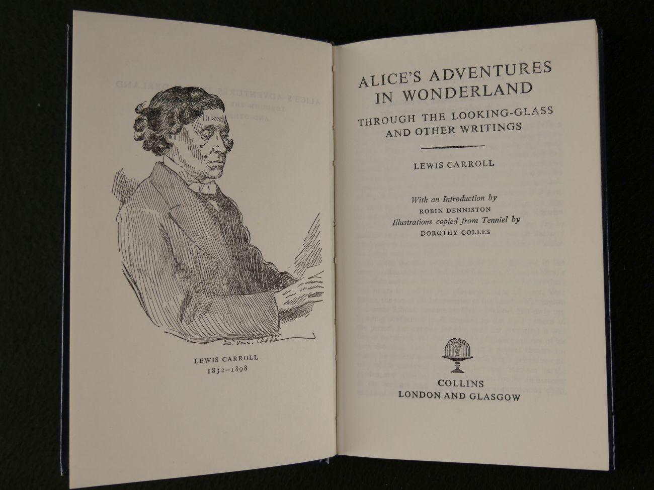 Carroll, Lewis - Alice's adventures in wonderland. Through the looking-glass and other writings (3 foto's)