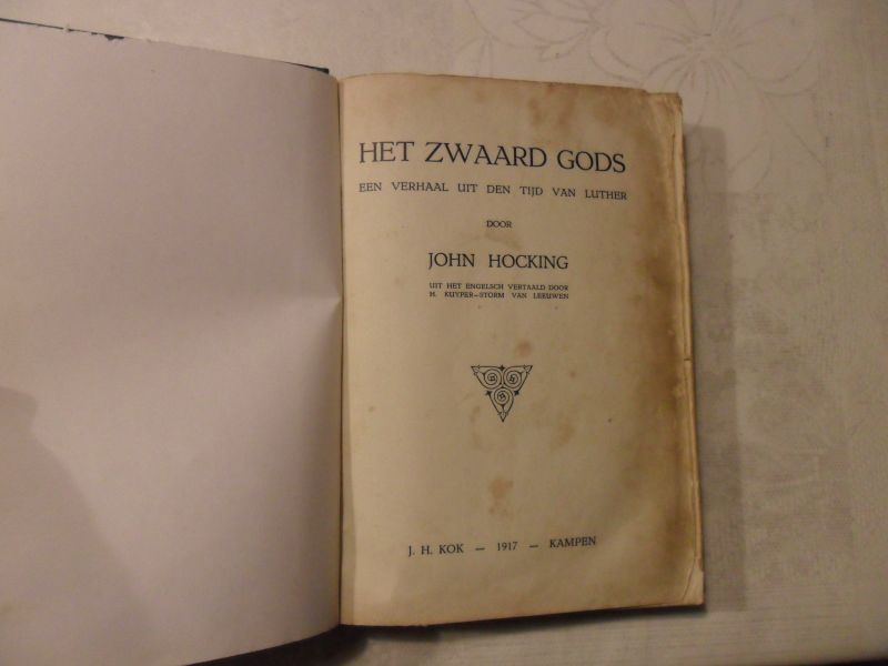 Hocking John - Het zwaard Gods