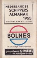 KEIJZER, T.P. (ONDER REDACTIE VAN) - Nederlandse Schippers-almanak voor het jaar 1955. Jaarboekje der Koninklijke Schippersvereniging Schuttevaer" 59e jaargang"