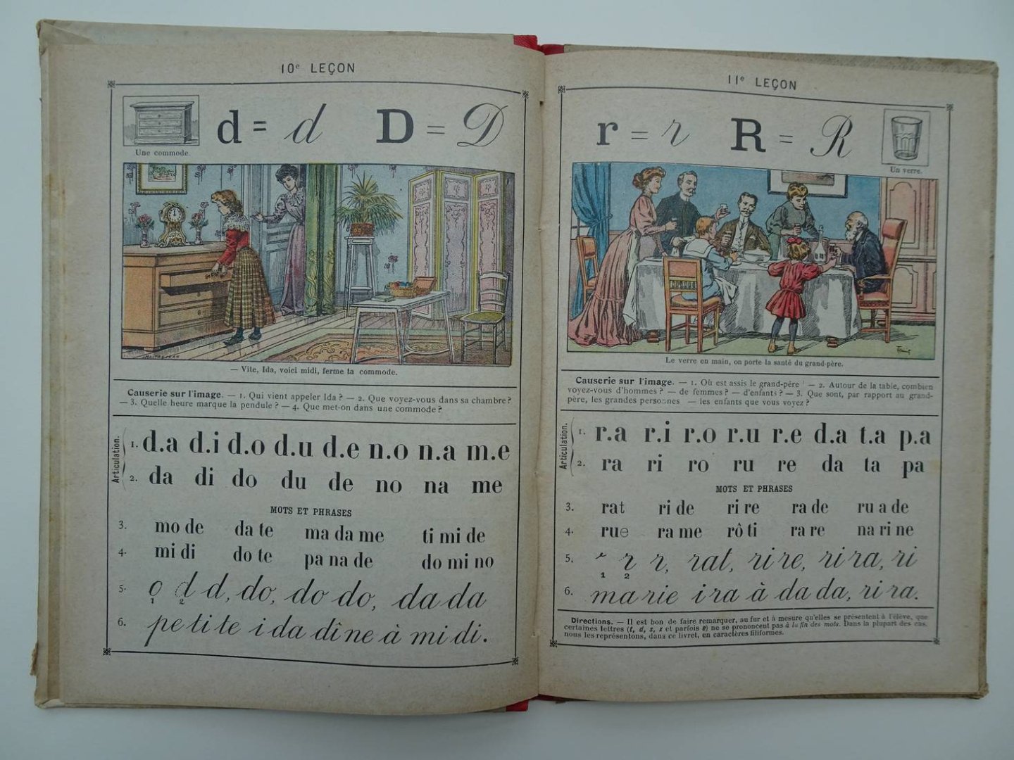 Fournier, M.. - Syllabaire illustré de la méthode rapide de lecture et de langage. Lecture, écriture, orthographe langue maternelle, causeries sur images.