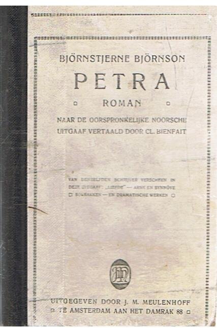 Bjornson, Bjornstjerne - Petra - een roman uit Noorwegen
