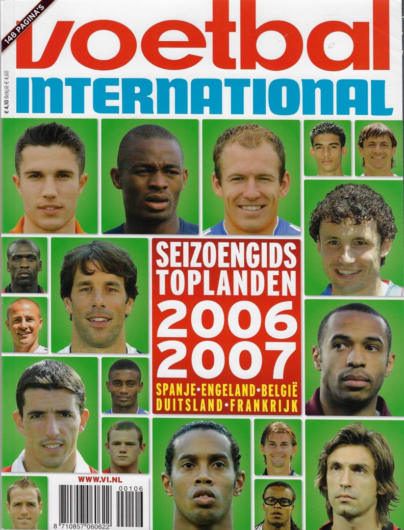 Diverse - Voetbal International Seizoengids Toplanden 2006-2007