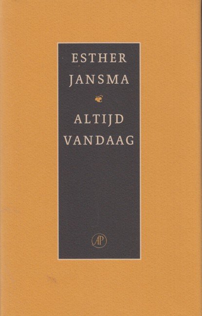 Jansma, Esther - Altijd vandaag.