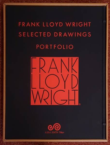 WRIGHT, FRANK LLOYD. - Frank Lloyd Wright. Selected Drawings Portfolio 1.