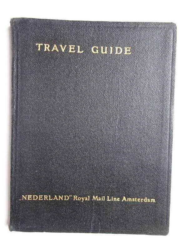 -. - Travel Guide of the "Nederland" Royal Mail Line.