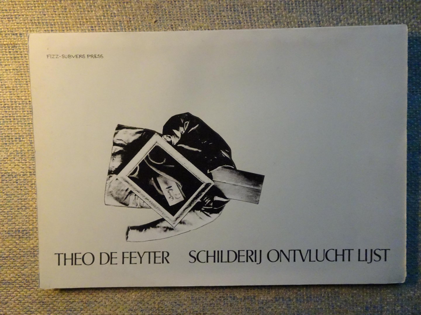 Feyter, Theo de - SCHILDERIJ ONTVLUCHT LIJST