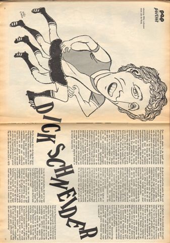 Diverse tekenaars - PEP 1971 nr. 52, stripweekblad, 18/24 december 1971 met o.a. DIVERSE STRIPS (ASTERIX/LUC ORIENT/ROODBAARD/LUCKY LUKE)/ROD STEWART (2 p. met tekening Peter de Smet)/DICK SCHNEIDER (FEYENOORD, 2 p.) /PHILEMON (COVER TEKENING), goede staat