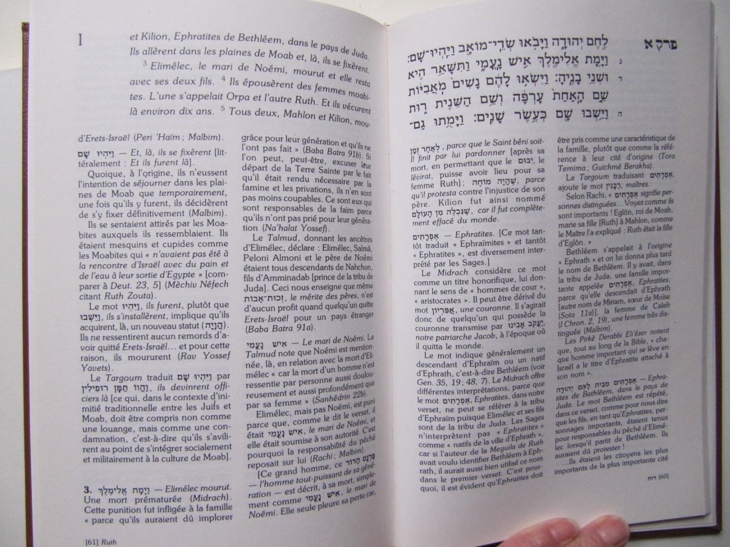 Meir Zlotowitz - Ruth [ la bible commentée ]