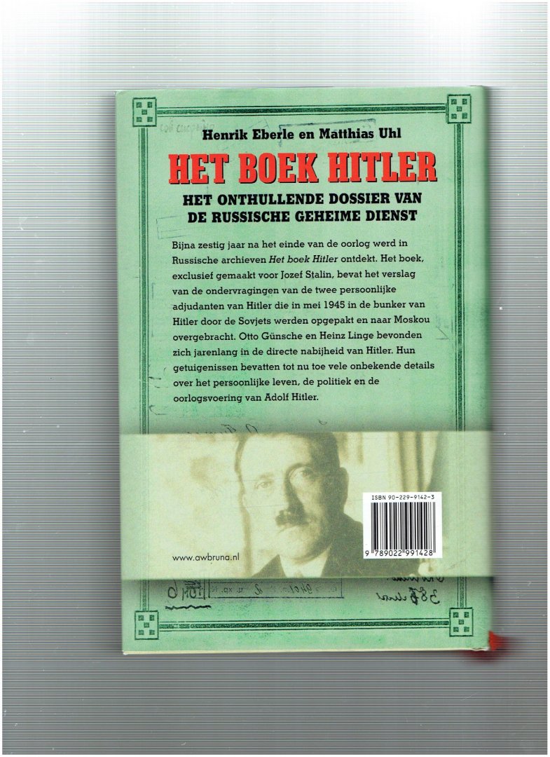 Uhl, M. - Het boek Hitler