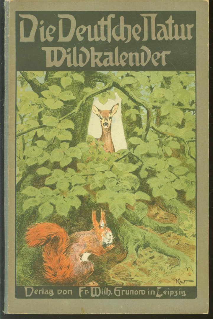 Julius R Haarhaus - Wildkalender. 1, Unser Haarwild