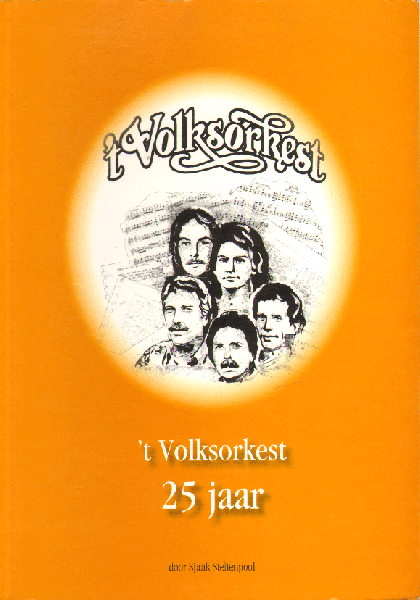 Steltenpool, Sjaak - 't (Wervershoofs) Volksorkest 25 jaar, 87 pag. paperback, goede staat (opdracht op titelpagina geschreven)