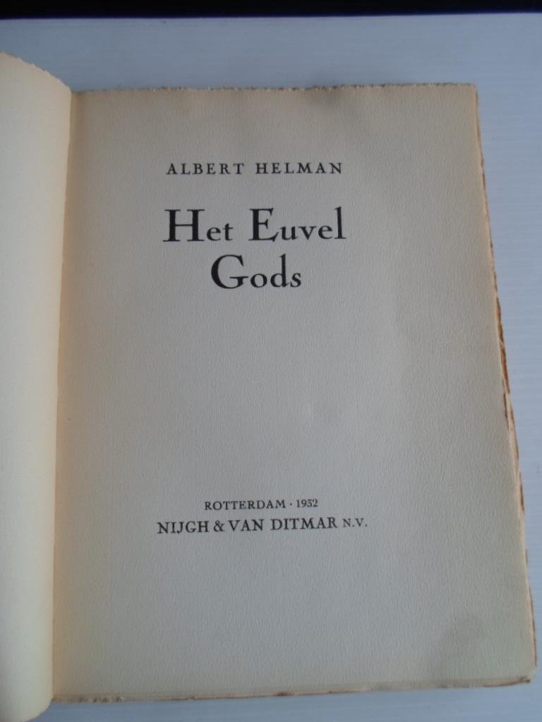 Helman, Albert - Het Euvel Gods