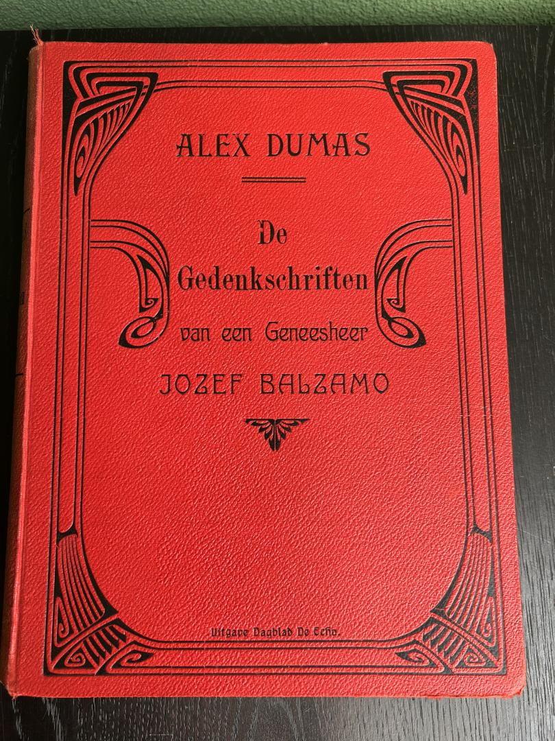Dumas, Alexander - De gedenkschriften van een geneesheer Jozef Balzamo