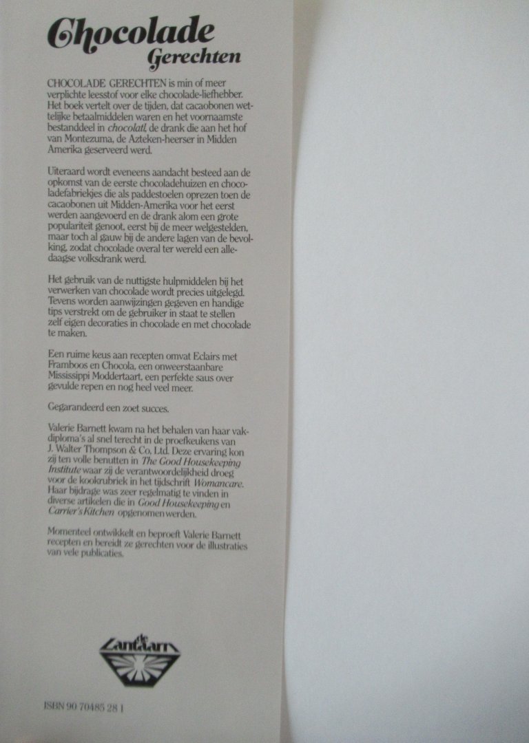 diverse auteurs - Chocolade gerechten