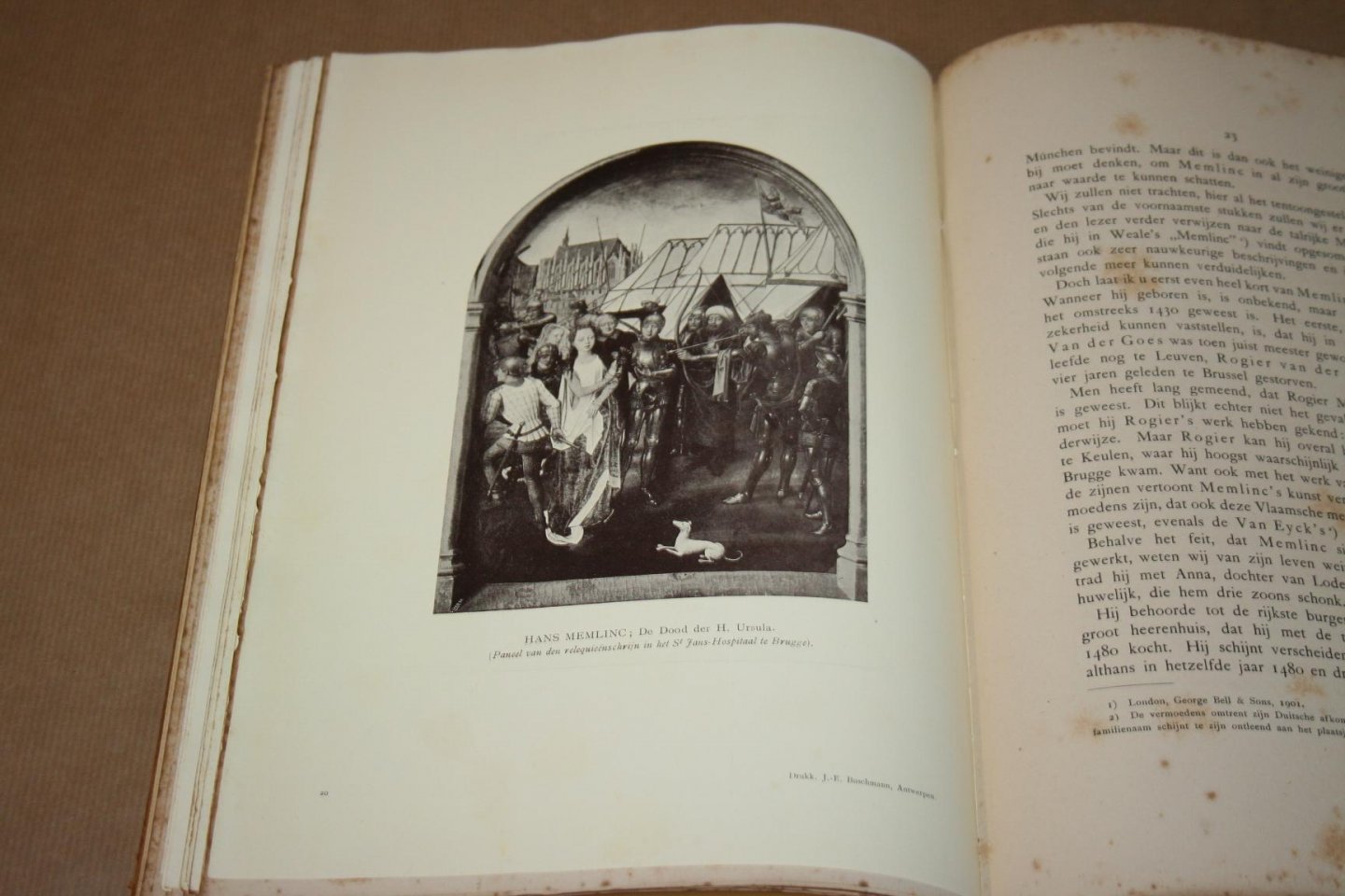 Dr. W. Martin - De Vlaamsche primitieven op de tentoonstelling te  Brugge