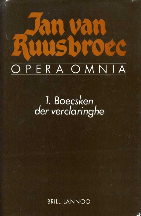 Ruusbroec, Jan van - Boecsken der verclaringhe.