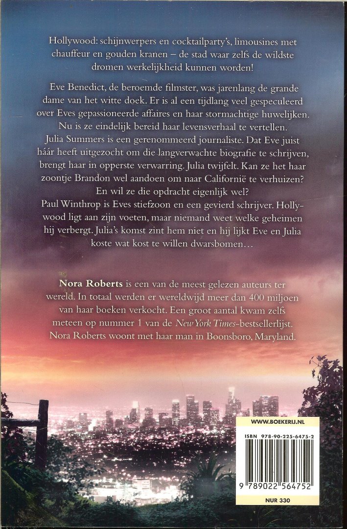 Roberts, Nora  .. Vertaling  Peter Barnard  ..  Omslagontwerp Johannes Wiebel - Droomwereld