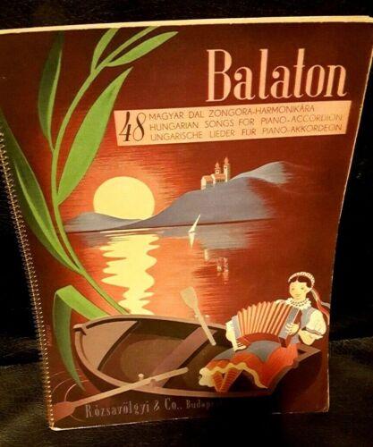 J. Kola - Balaton 48 Hungarian Songs for piano-accordion