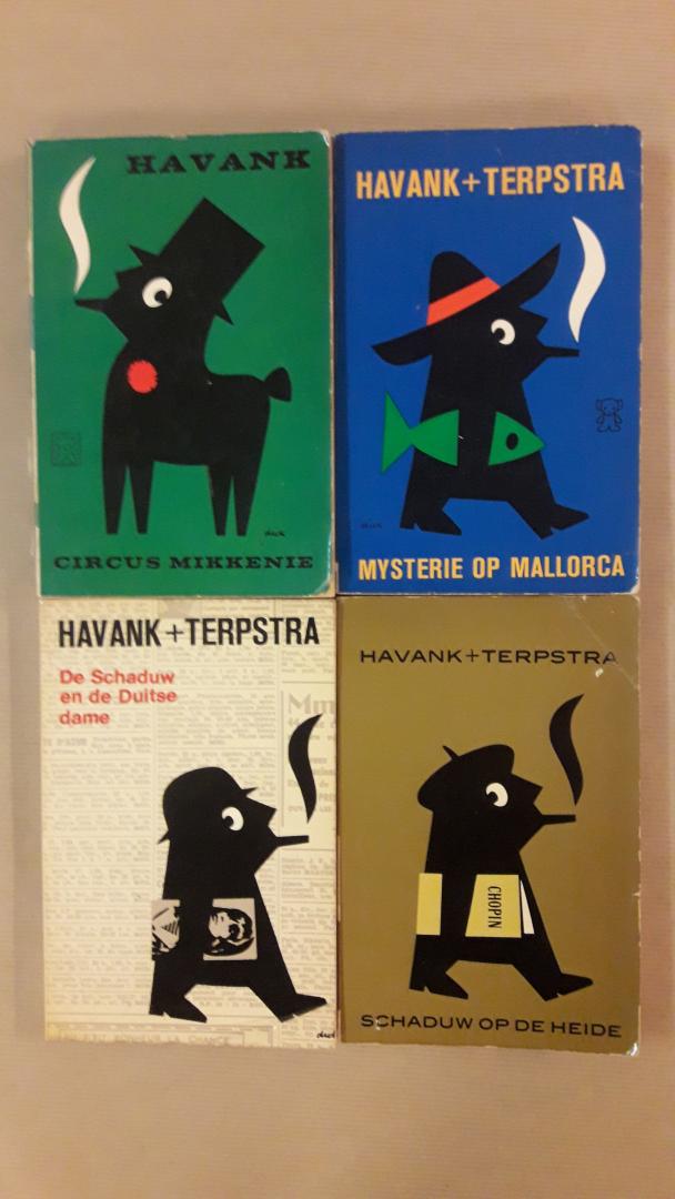 Havank / Terpstra - Circus Mikkenie / Mysterie op Mallorca / De schaduw en de duitse dame / Schaduw op de heide