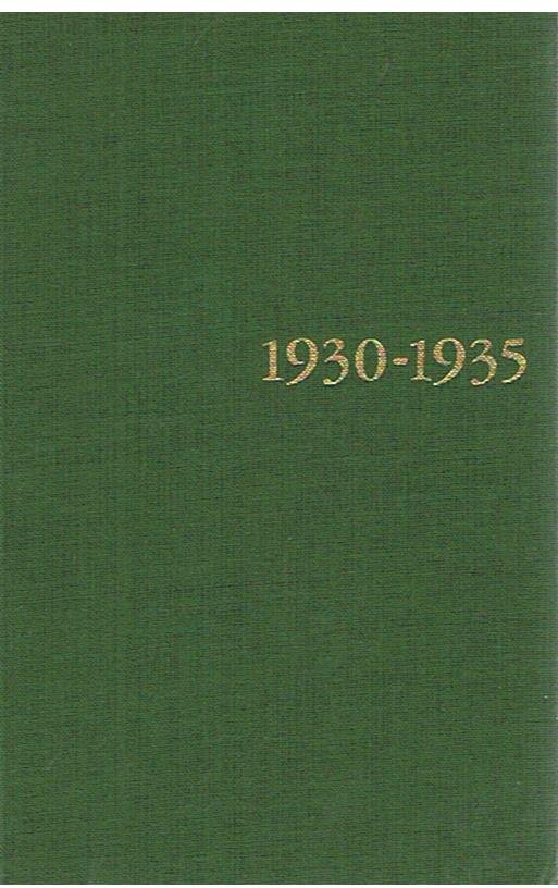 Groot, Paul de - De Dertiger Jaren 1930-1935 - Herinneringen en overpeinzingen