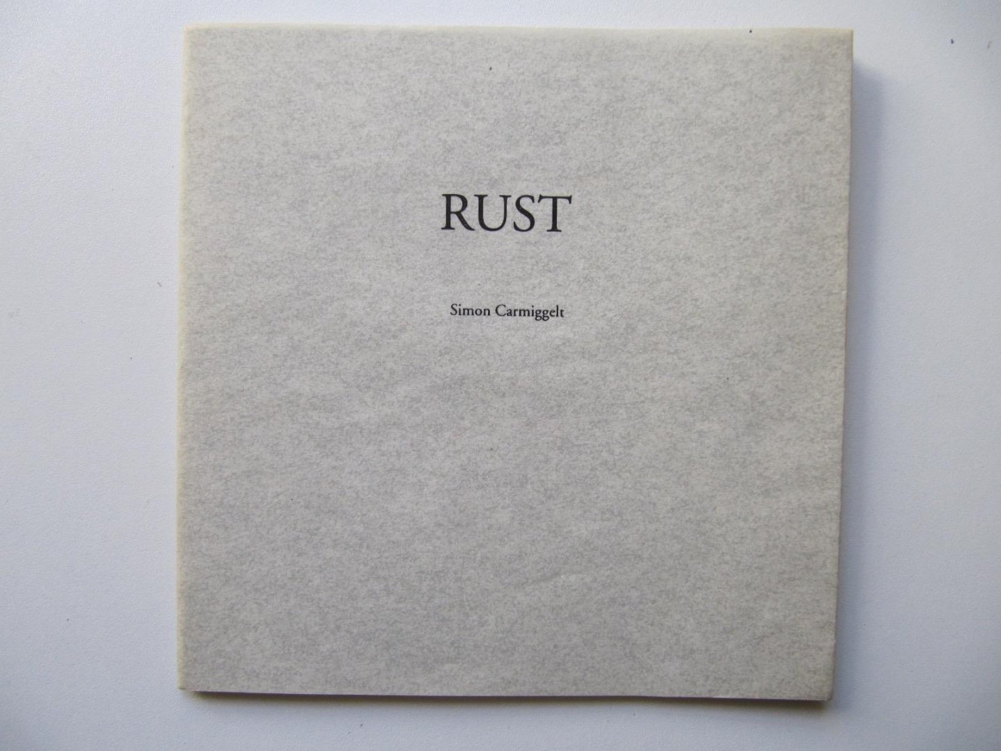 Simon Carmiggelt - Rust