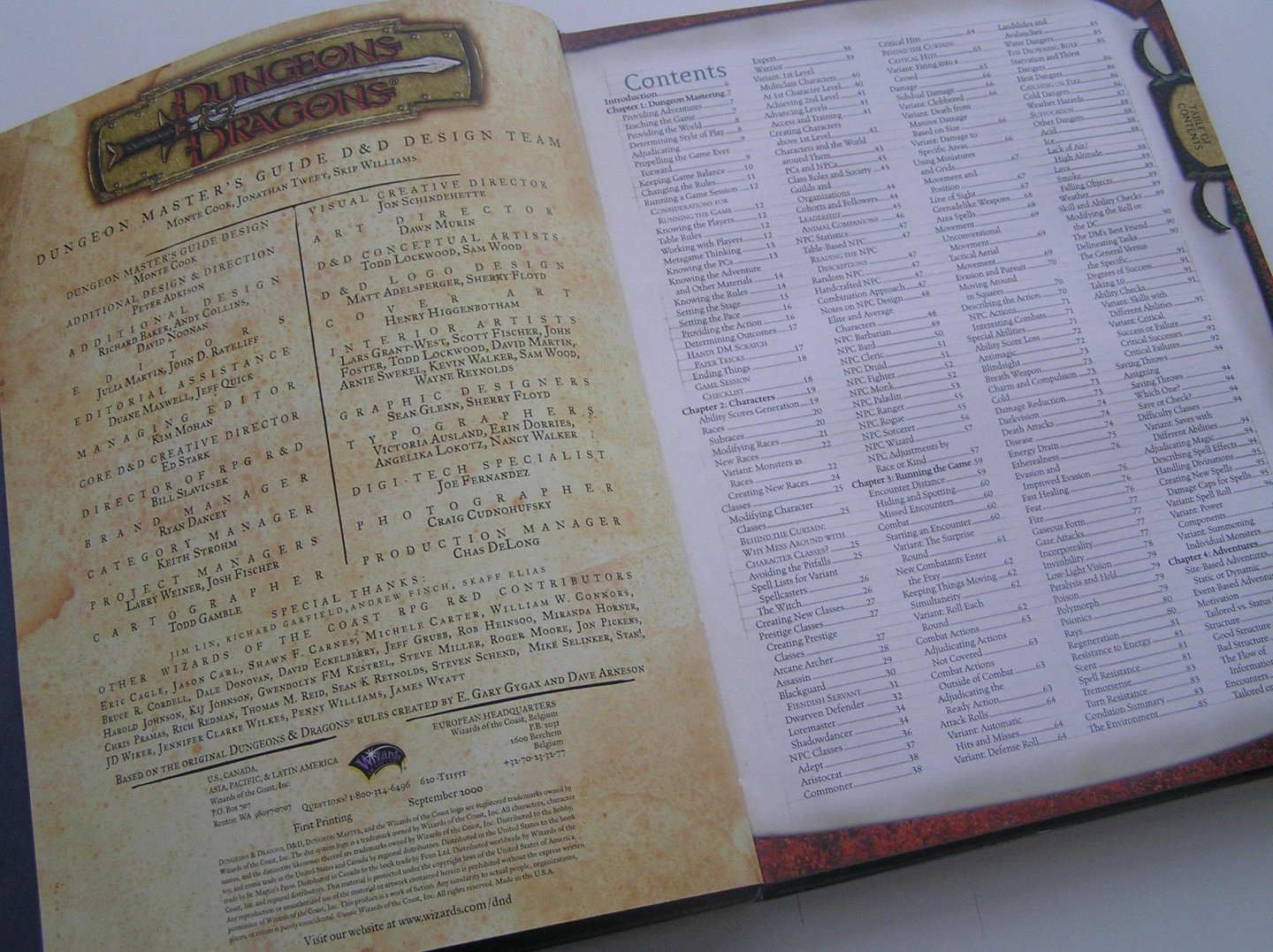 Monte Cook  /  Skip Williams  /  Jonathan Tweet - Dungeon Master's Guide   Core Rulebook II