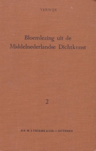 Verwijs - Boemlezing uit de Middelnederlandse Dichtkunst, tweede deel