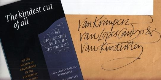 (KINDERSLEY). SHAW, Montague - David Kindersley. His Work and Workshop. (Met bijgaven).