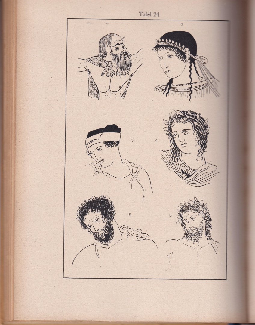 Reichhold, Karl - Skizzenbuch Griechischer Meister , ein einblick in das Griechische Kunsstudium auf Grund der Vasenbilder , mit 300 Abbildungen