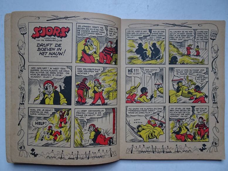 Piët, Frans. - Sjors van de Rebellenclub bij de Indianen.