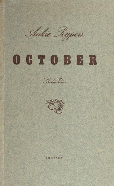 Peypers, Ankie. - October.