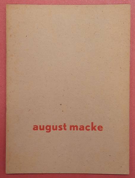 SM 1954: - August Macke. Cat 114.