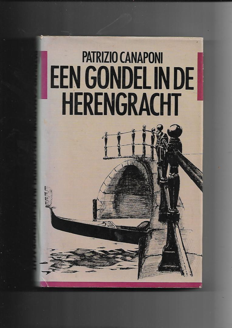 Canaponi, Patrizio  (A F Th) - Een gondel in de Herengracht