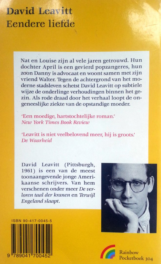 Leavitt, David - Eendere liefde (Ex.2)