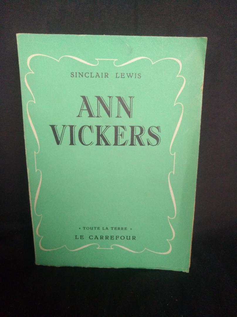 Sinclair Lewis - Ann Vickers