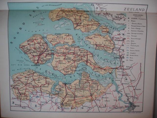 (Bussy, J.H. de). - De Bussy's Atlas van Nederland voor kantoor, school en huis.