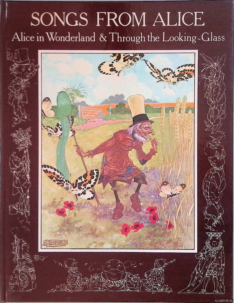 Carroll, Lewis & Don Harper (musci) & Charles Folkard (illustrations) - Songs from Alice: Alice in Wonderland & Through the Looking-Glass