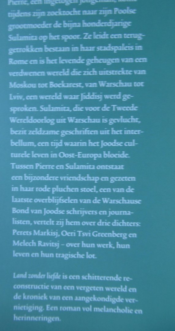 Rozier, Gilles - Land zonder liefde - Een liefde zonder verzet