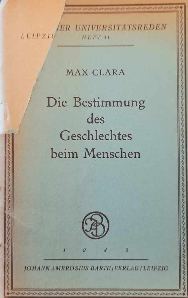 CLARA Max - Die Bestimmung des Geschlechtes beim Menschen