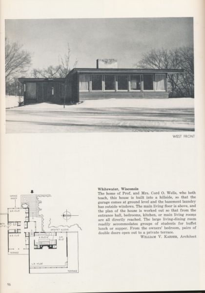 Creighton, Tomas H. / Lopez, Frank G. / Magruder, Charles / Sanderson, George A. - Homes. Small, medium, large. Selected by the editors of Progressive Architecture