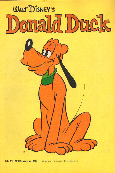 Disney, Walt - Donald Duck nr. 34, Een Vrolijk Weekblad, 19-25 augustus, goede staat
